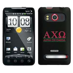  Alpha Chi Omega name on HTC Evo 4G Case Electronics