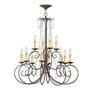  By Crystorama Lighting Traditional Crystal Collection Dark 