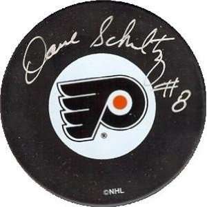 Dave Schultz Autographed/Hand Signed Hockey Puck (Philadelphia Flyers)
