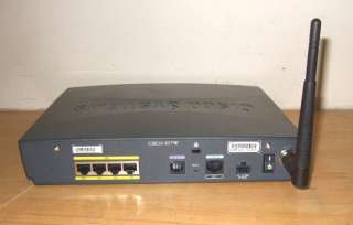 Cisco 857w Wireless ADSL2+ Router 857W G E K9  