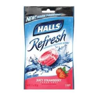  Halls Refresh Dr Strawberry Bag, Size 12x20 Health 