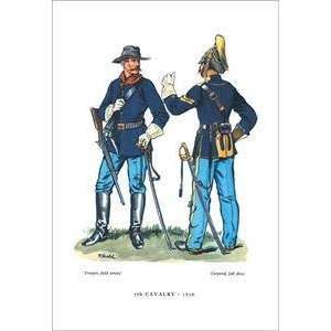  Vintage Art Seventh Cavalry, 1876   03911 6