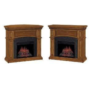  Classic Flame Nantucket 18 Corner Electric Fireplace Oak 