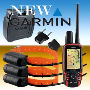 BRAND NEW GARMIN ASTRO 320 COMBO GPS + 3 x DOG TRACKING COLLARS DC40 