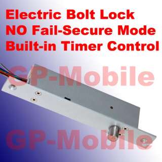 Electric Drop Bolt Lock Fail Secure NO Mode Timer DC12V  