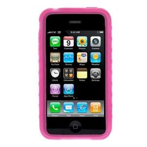 Premium Hot Pink Rubber Silicone Skin Cover Case Cell Phone Protector 