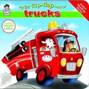  Interactive   My Flip Flap Book of Trucks Case Pack 10 