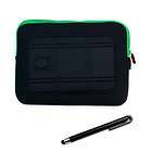 Green Sleeve Pocket Case Fujitsu STYLISTIC Q550 Slate 10.1 Tablet w 