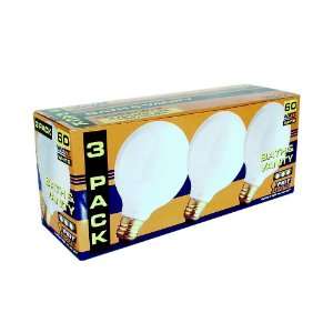  Feit 60G25/W/3/RP Vanity Globe Light Bulbs White