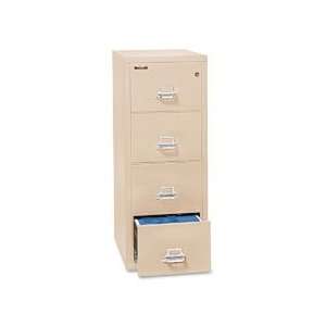  FireKing® Four Drawer Insulated Vertical File