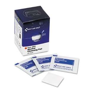  FIRST AID ONLY, INC. Alcohol Cleansing Pads FAO4001 
