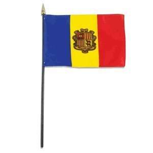  Andorra flag 4 x 6 inch