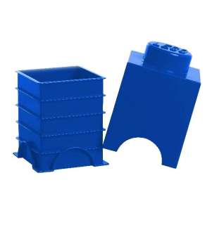 LEGO Storage Brick 1 Box Giant NEW Blue 5706773400119  