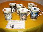 DANBURY MINT/TOLKIEN THE LORD OF THE RINGS 6xMUGS/CUPS 