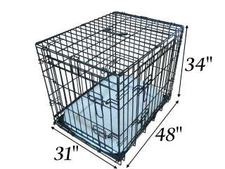 ALL SIZES   Dog Puppy Pet Cage Folding Carrier Crate  