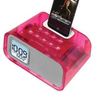  Selected iPod Dual Alarm Trans. Pink By iHome Electronics