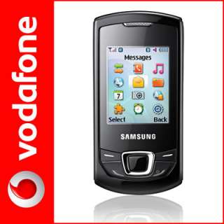 Samsung E2550 Monte Slide Black on Vodafone PAYG  