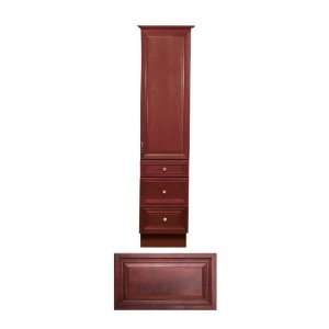 Insignia 18W x 81H x 21D Burgundy Linen Cabinet NR18LD BM  