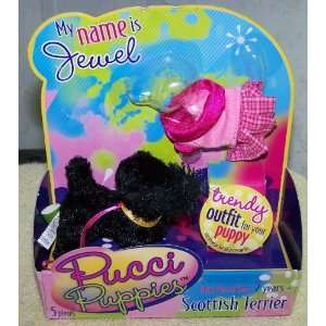  Pucci Puppies *Scottish Terrier* Jewel Toys & Games
