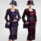 New Lyndas Special Occasion Raspberry / Purple 3 Piece Women Dress 