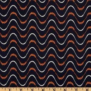  44 Wide Keystone Ripple Stripe Black Fabric By The Yard 