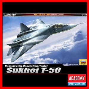   1/72 Scale Sukhoi T 50 /Academy/Model/Kit/Fighter/Aircraft 