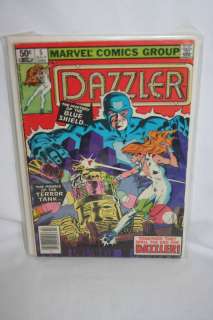 Marvel Comic, Dazzler #5 The Mystery Of The Blue Shield  