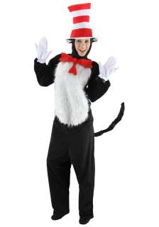   Adult Cat in the Hat Costume   Licensed Dr. Seuss Costumes for Adults