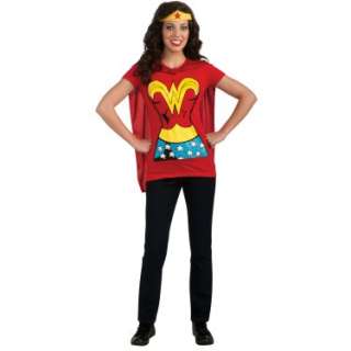 Halloween Costumes Wonder Woman T Shirt Adult Costume Kit