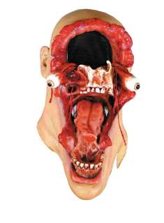 Adult Premiere Blasted Head Mask   Scary Halloween Masks   15MR035016