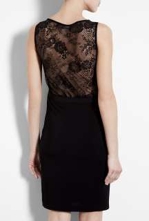 Love Moschino  Black Sleeveless Lace Back Dress by Love Moschino