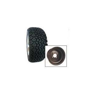  RHOX 10 Tire, Wheel and Lift Kit Package for E Z Go TXT 