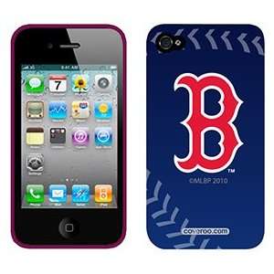  Boston Red Sox stitch on Verizon iPhone 4 Case by Coveroo 