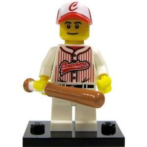 LEGO Minifigure Collection Series 3 LOOSE Mini Figure Baseball Player 