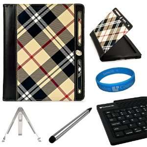   Pen + Silver Tablet Stand + SumacLife Bluetooth Wireless Keyboard