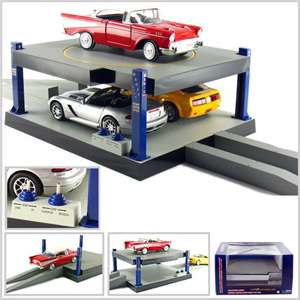 Battery Operated Car Lift For 1/24 Scale Cars Goes Up And Down Rotates 