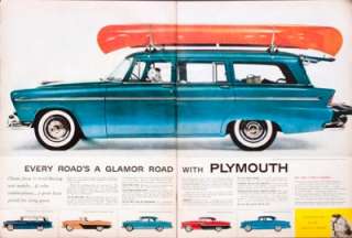 1956 Plymouth vintage ad  