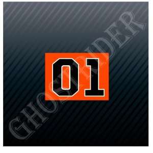  The General Lee Dodge Charger 01 Car Sticker Decal 