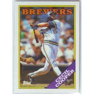  1988 Topps Baseball Milwaukee Brewers Team Set Sports 
