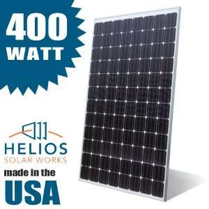 2 Pack 400W Helios Mono Crystalline Solar Panels Patio 