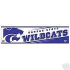 Kansas State Wildcats Basketball NCAA Bumper Sticker