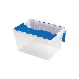  12 Gallon Plastic Storage Container, Clear with Lid By 