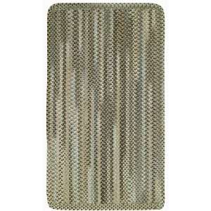   Capel River Rock Braided Wool Area Rug 3.00 x 5.00.