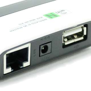   Mini Wireless 802.11N WIFI Router for 3G Broadband USB Modem  