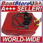 Gallon Topside Boat Portable Fuel Gas Tank With Mercury Hose By 