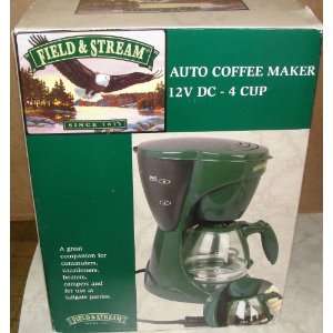   Field & Stream 12V DC 4 Cup Portable Coffee Maker