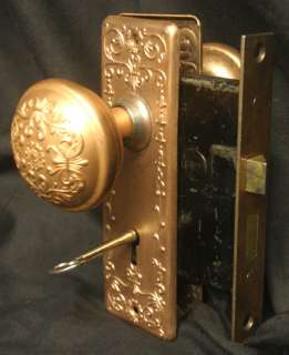  RHC Neo Classical Copper Iron Door Locksets Sets Knobs Plates Lock Key