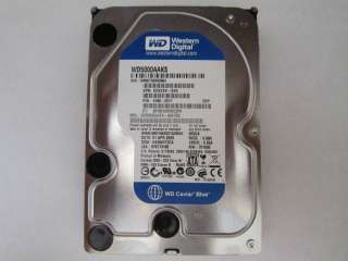 WESTERN DIGITAL 500GB WD5000AAKS 65A7B2 DCM HARNHT2CA SATA HARD DRIVE 