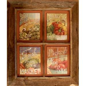 Four Opening Windowpane Collage Frame, 5x7 openings 