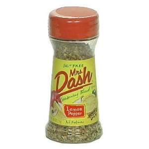 Mrs. Dash Lemon Pepper Salt Free Seasoning Blend (224613) 2.5 oz (Pack 
